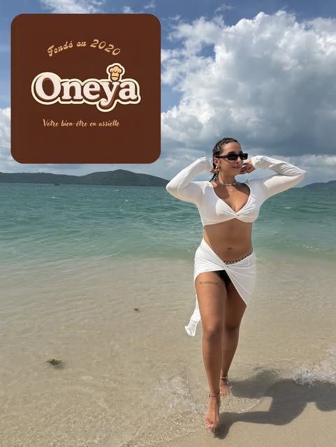 Imane à la plage
